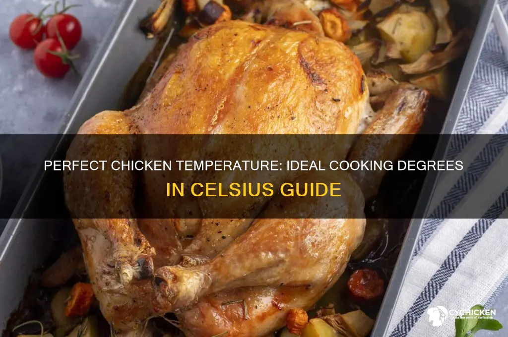 what temp should chicken be in c