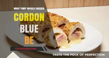 Perfect Chicken Cordon Bleu: Ideal Internal Temperature Guide