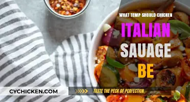 Perfect Chicken Italian Sausage: Ideal Cooking Temperature Guide