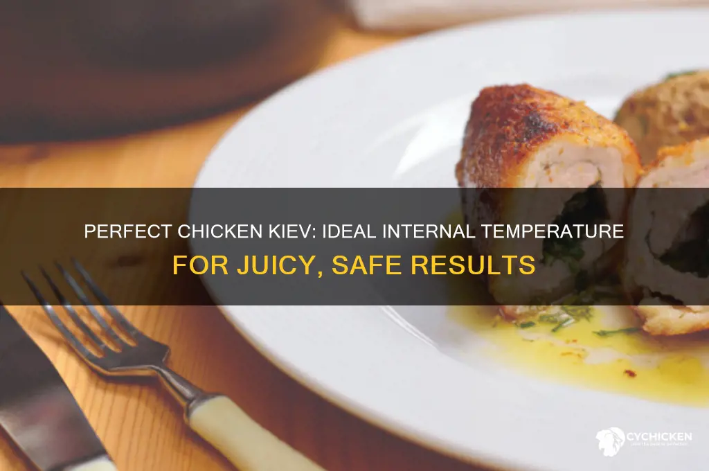 what temp should chicken kiev be when ready