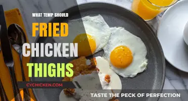 Perfect Fried Chicken Thighs: Ideal Cooking Temperature Guide