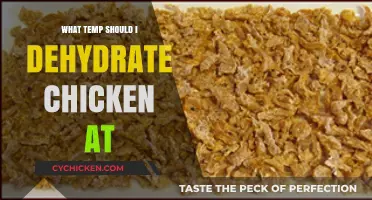 Optimal Dehydrating Temperature for Chicken: A Comprehensive Guide