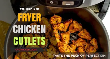 Perfect Air Fryer Chicken Cutlets: Ideal Temperature Guide