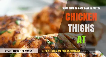 Perfectly Cooked Frozen Bone-In Chicken Thighs: Ideal Temperature Guide