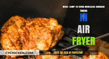 Perfect Air Fryer Boneless Chicken Thighs: Ideal Cooking Temperature Guide