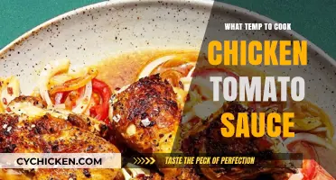 Perfect Chicken Tomato Sauce: Ideal Cooking Temperature Guide
