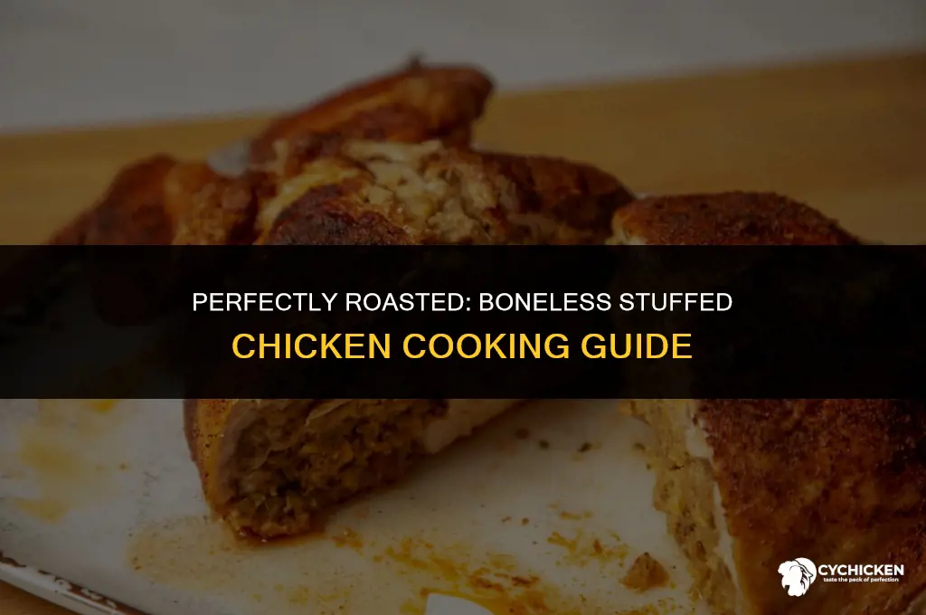 what temp to cook whole boneless stuffed chicken