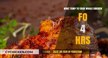 Perfectly Roasted Whole Chicken in 4 Hours: A Temperature Guide