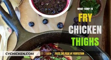 Perfectly Crispy Chicken Thighs: Ideal Frying Temperature Guide