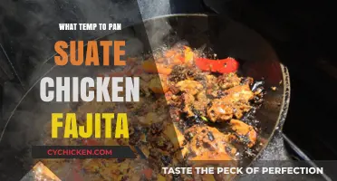 Perfect Pan-Seared Chicken Fajitas: Ideal Temperature for Juicy Results