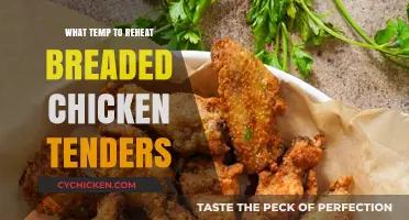 Perfectly Crispy: Ideal Temperature to Reheat Breaded Chicken Tenders