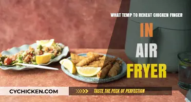 Air Fryer Chicken Finger Reheating: Ideal Temperature