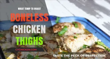 Perfect Roast: Ideal Temperature for Juicy Boneless Chicken Thighs