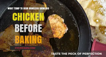 Searing Chicken: Perfect Temperature for that Golden Crust