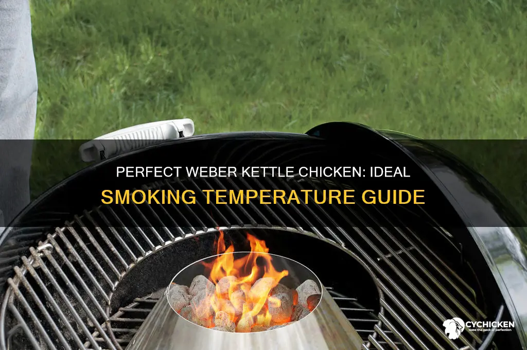 what temp to smoke chicken with weber kettle