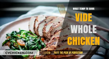 Perfectly Cooked: The Ideal Temperature for Sous Vide Whole Chicken