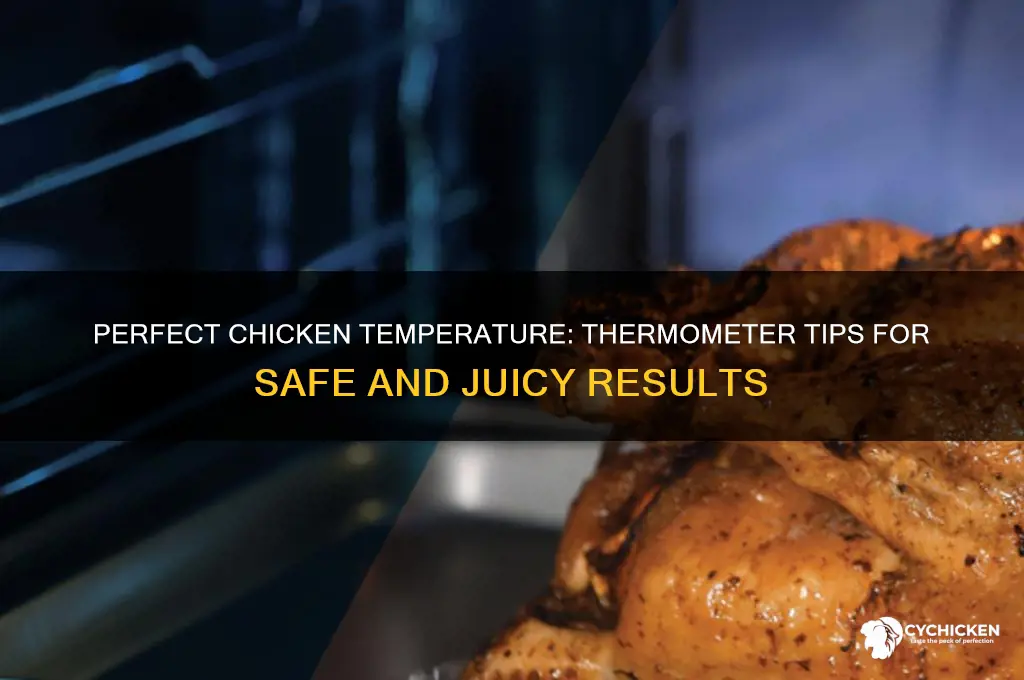 what temperate should chicken be with thermometer