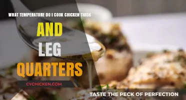 Perfect Chicken Thighs & Leg Quarters: Ideal Cooking Temperature Guide