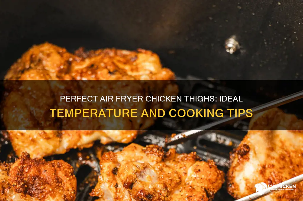 what temperature do you air fry chicken thighs
