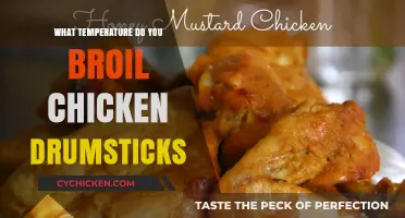 Perfect Broiled Chicken Drumsticks: Ideal Temperature for Juicy Results