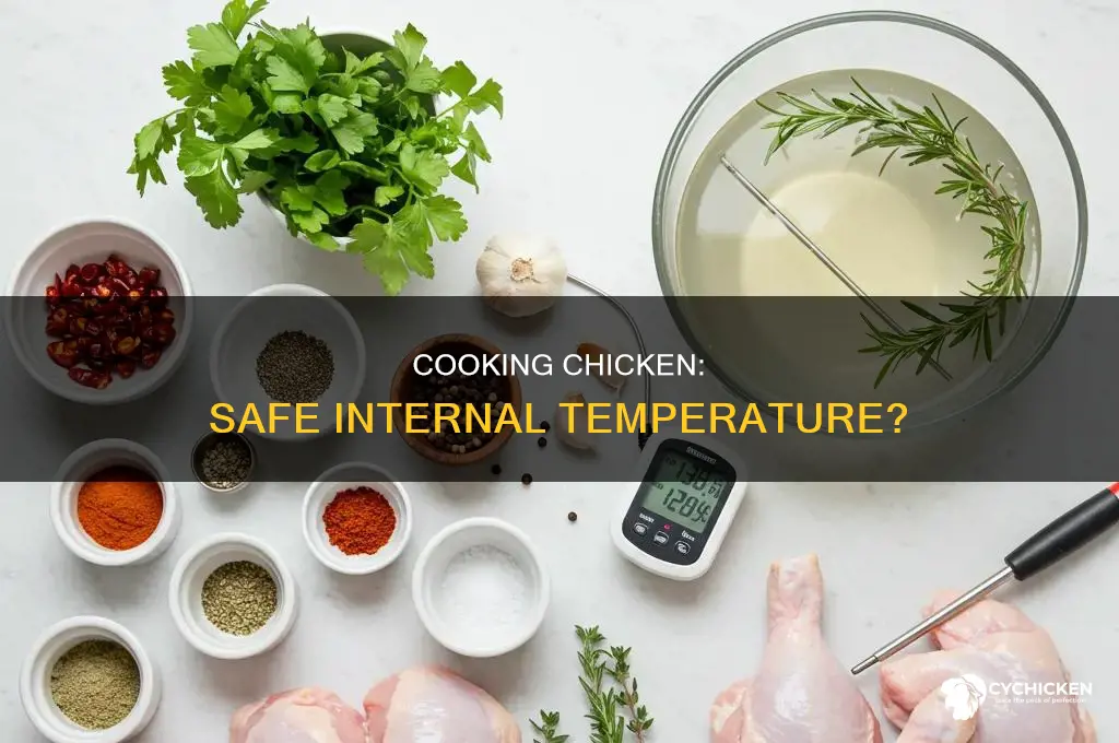 what temperature does chicken need to be on the inside