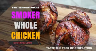 Perfectly Smoked Whole Chicken: Temperature Guide for Electric Smokers