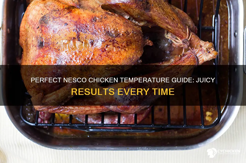 what temperature for a chicken in a nesco