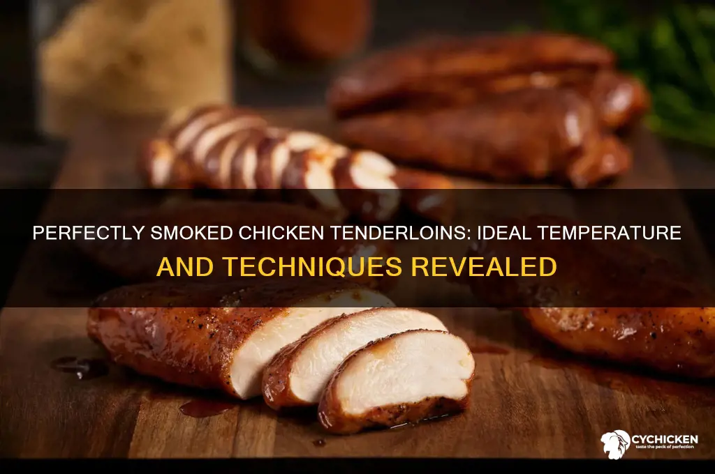 what temperature how to smoke chicken tenderloins