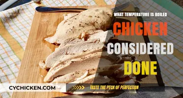 Perfectly Boiled Chicken: The Ideal Temperature for Safe and Juicy Results