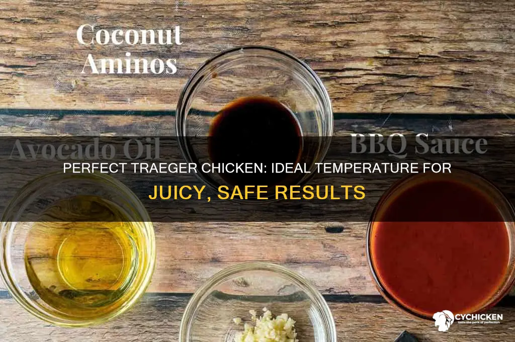 what temperature is chicken done on a traeger