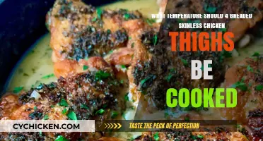 Perfectly Crispy Breaded Chicken Thighs: Ideal Cooking Temperature Guide