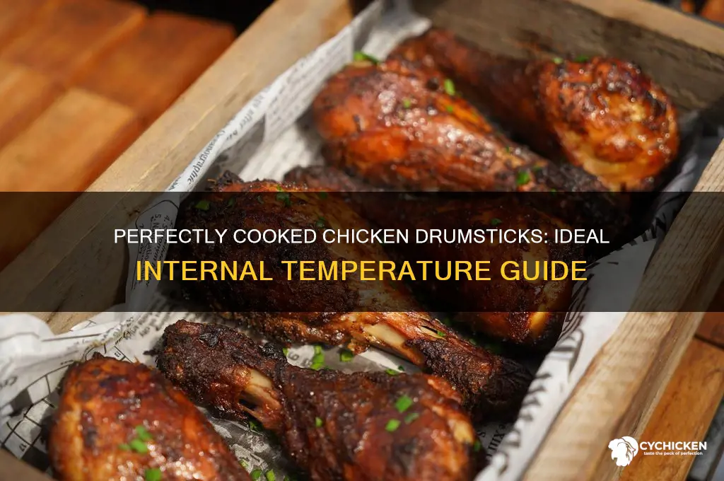 what temperature should a chicken drumstick be