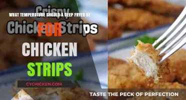 Deep Frying Chicken Strips: Ideal Oil Temperature