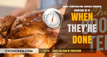 The Perfect Temperature for Chicken Quarters