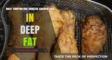Perfect Deep-Fried Skinless Chicken Legs: Ideal Cooking Temperature Guide