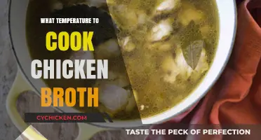 Perfecting the Simmer: Optimal Temperature for Cooking Chicken Broth