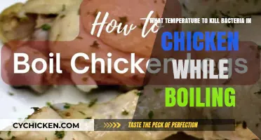 Killing Bacteria in Chicken: Boiling Temperature Guide