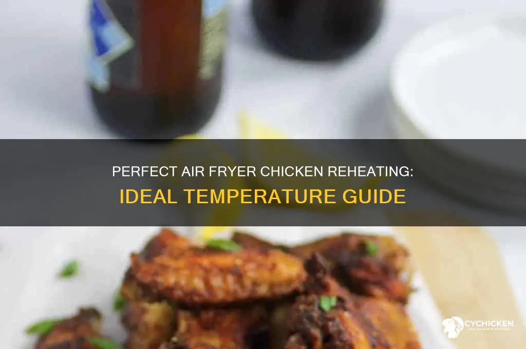 what temperature to reheat chicken in air fryer