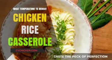 Perfectly Reheating Chicken Rice Casserole: Ideal Temperature Tips