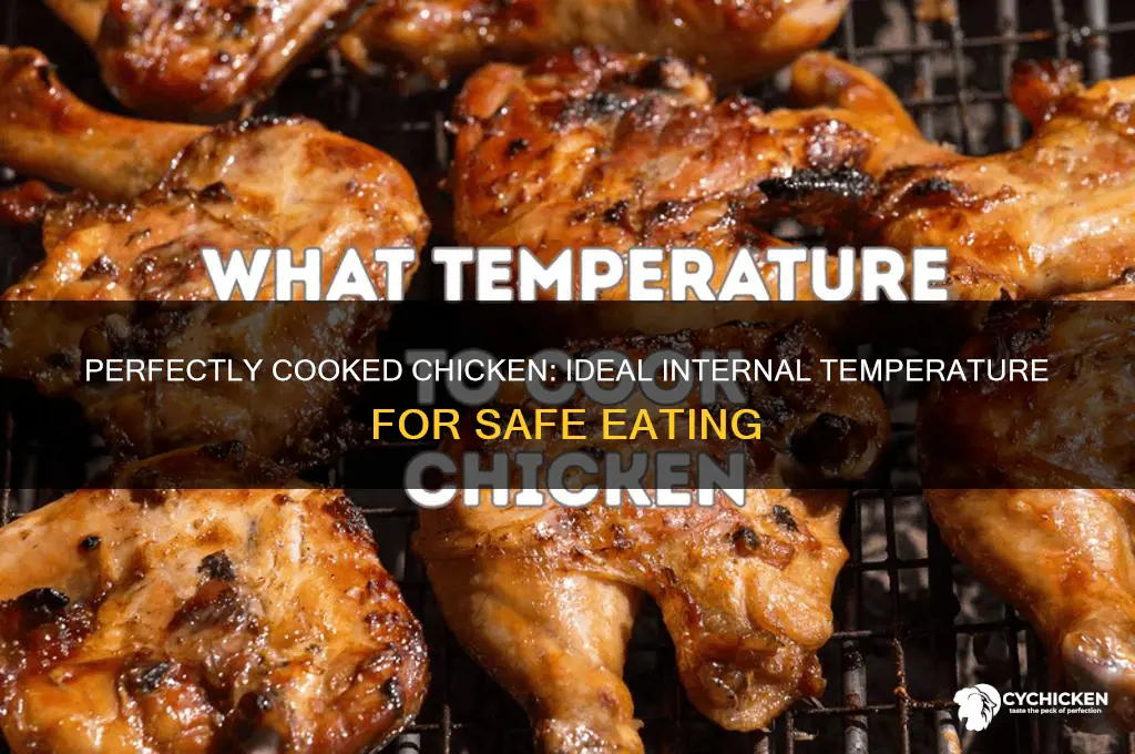what temperatureshould chicken be at when fine