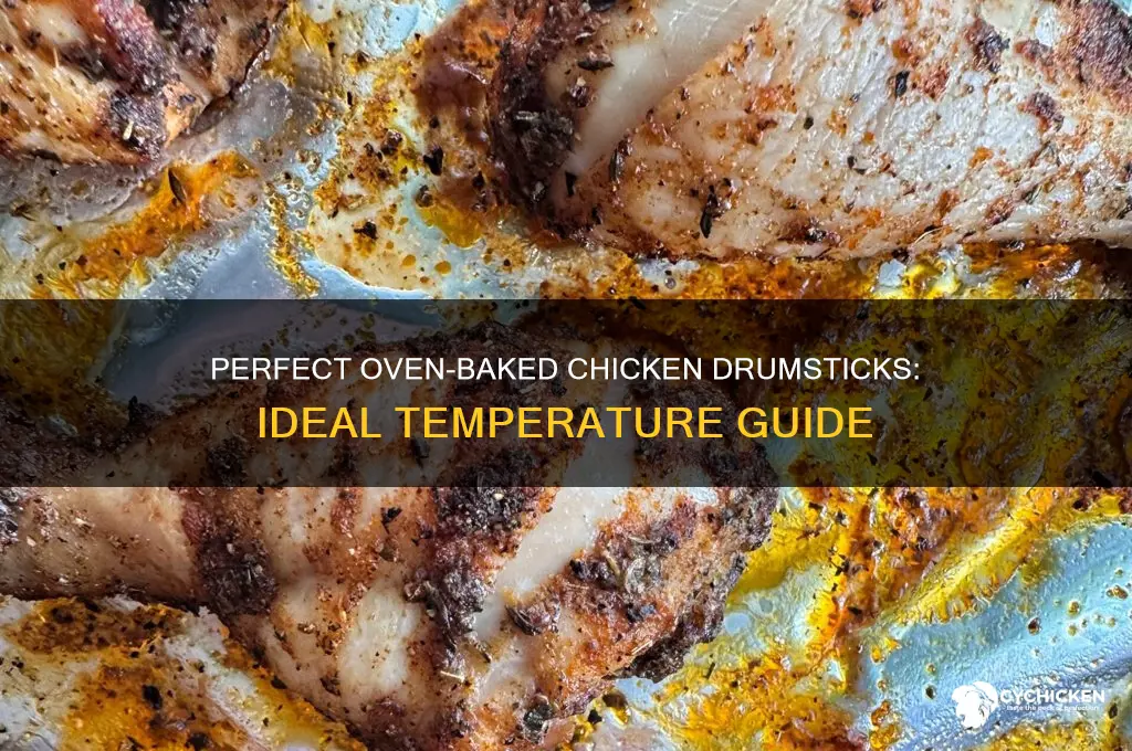 what tempeture for chicken drumsticks in ovwn