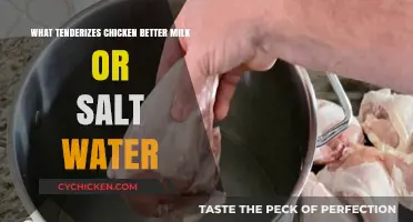 Milk vs. Salt Water: Which Tenderizes Chicken Best?