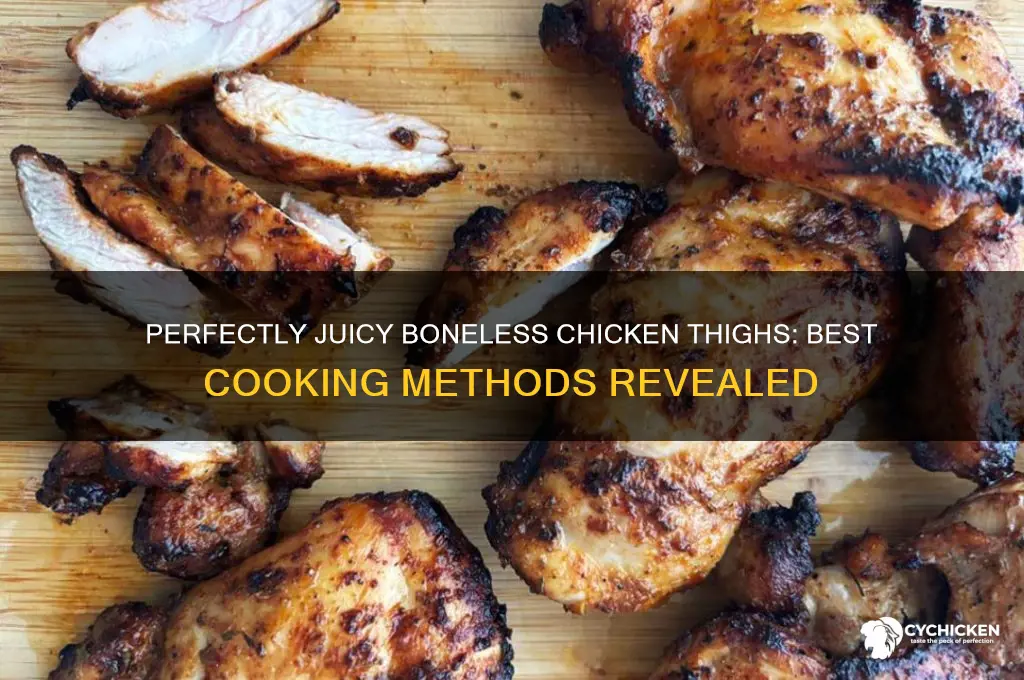 what the best way to cook boneless chicken thighs