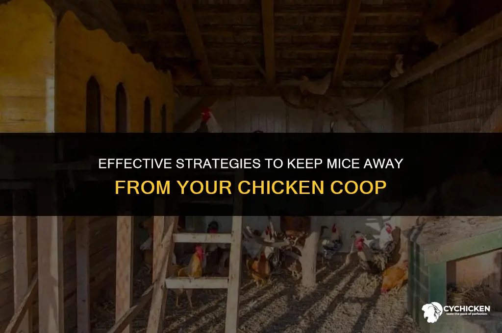 what the best way to repel mice chicken coop