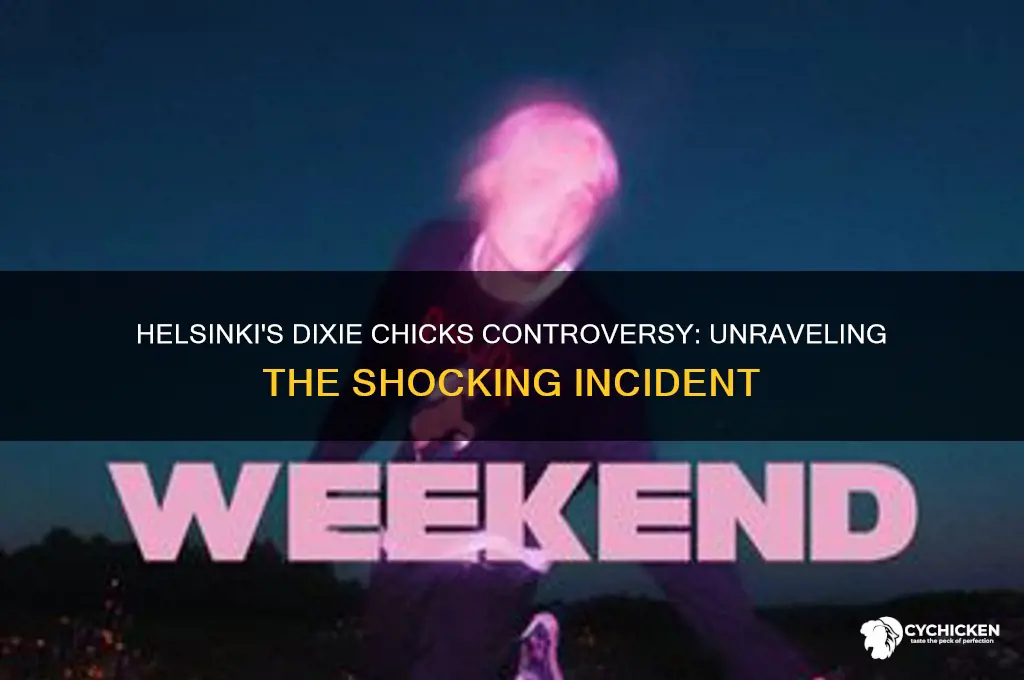 what the hell happened in helsinki dixie chicks