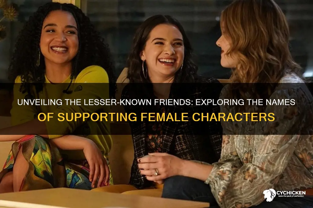 what the other chicks name from friends
