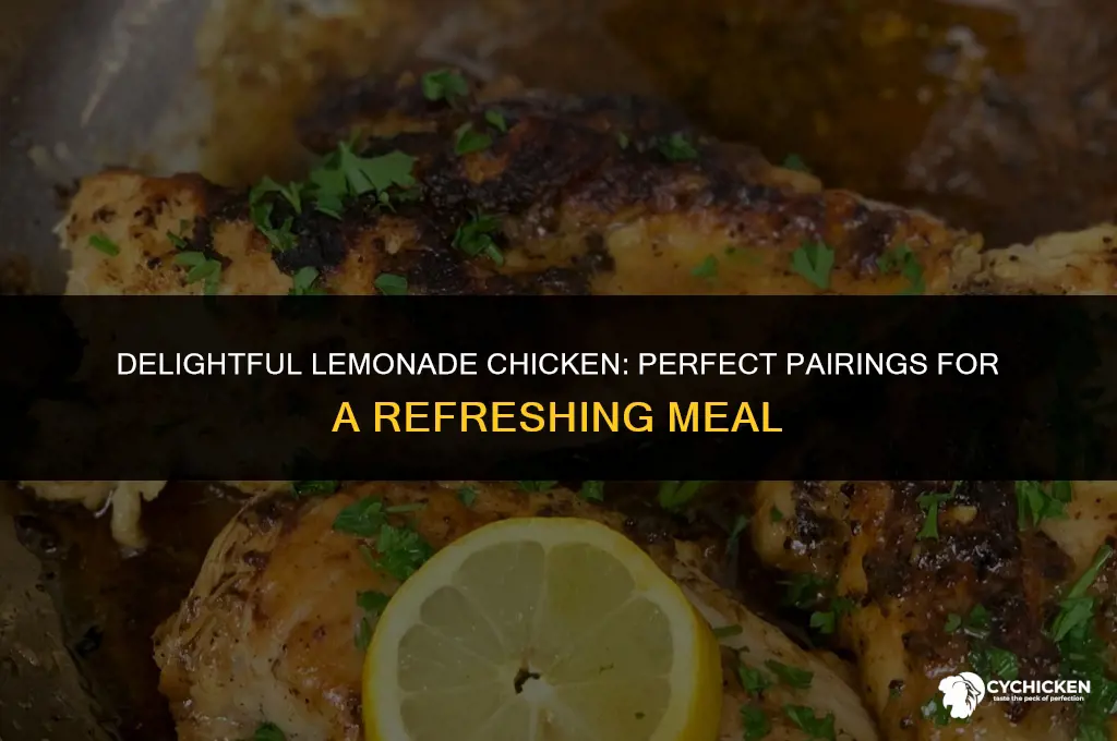 what the serve with lemonade chicken