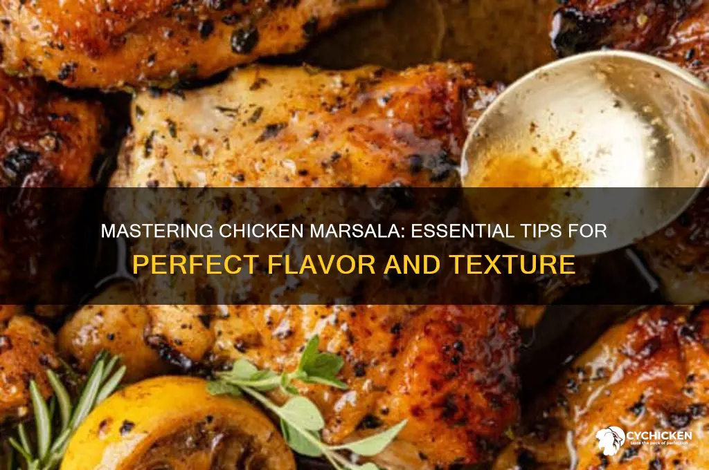 what ti out in to chicken marsala