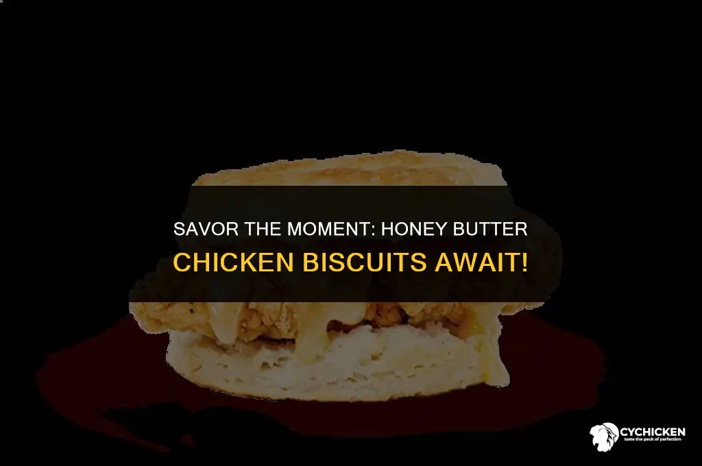 what time are honey butter chicken biscuits served