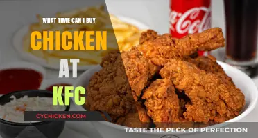 KFC Chicken Buying Hours: When Can You Purchase Your Favorite Meal?